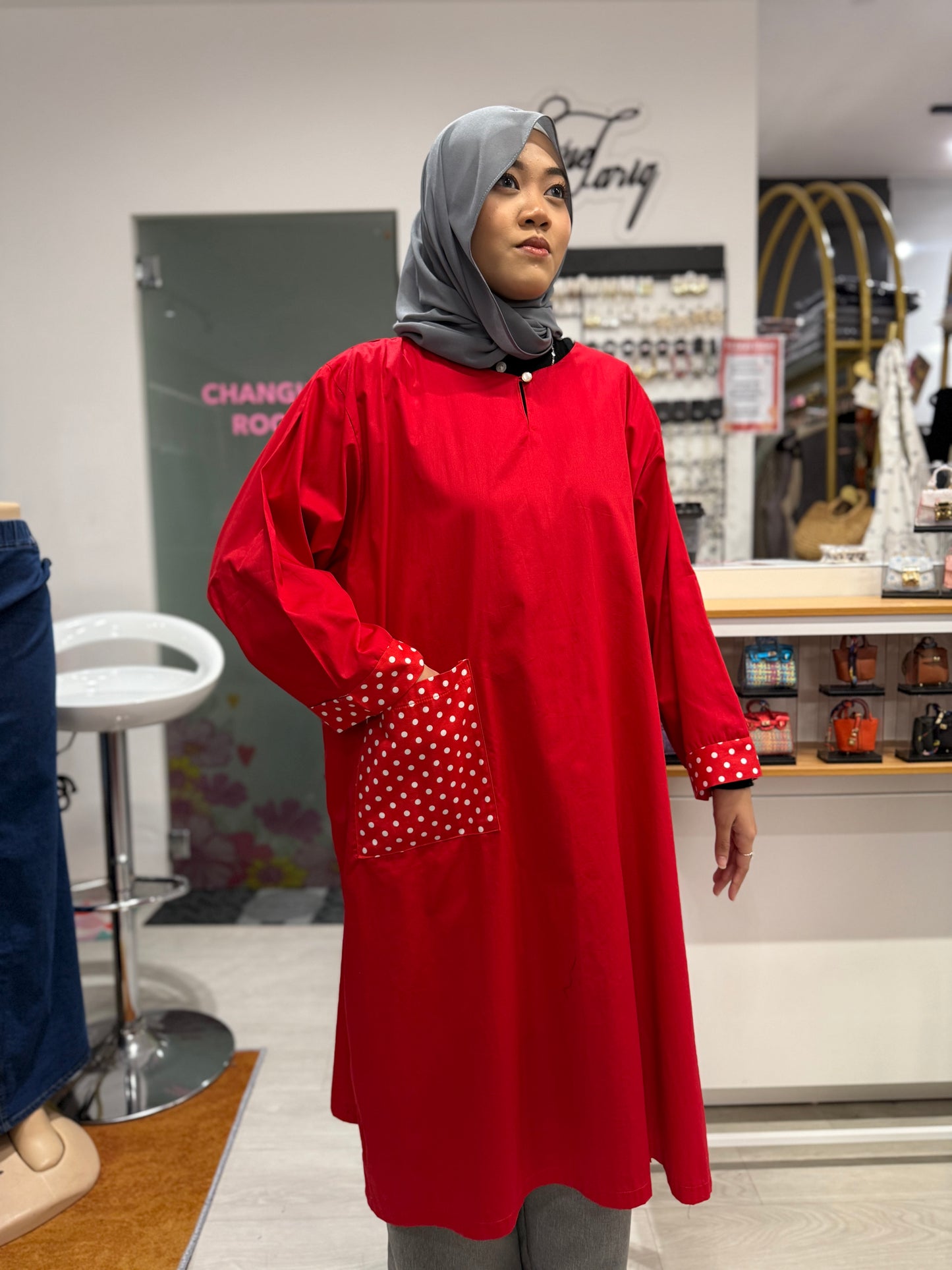 Mima Tunic with Front Pocket