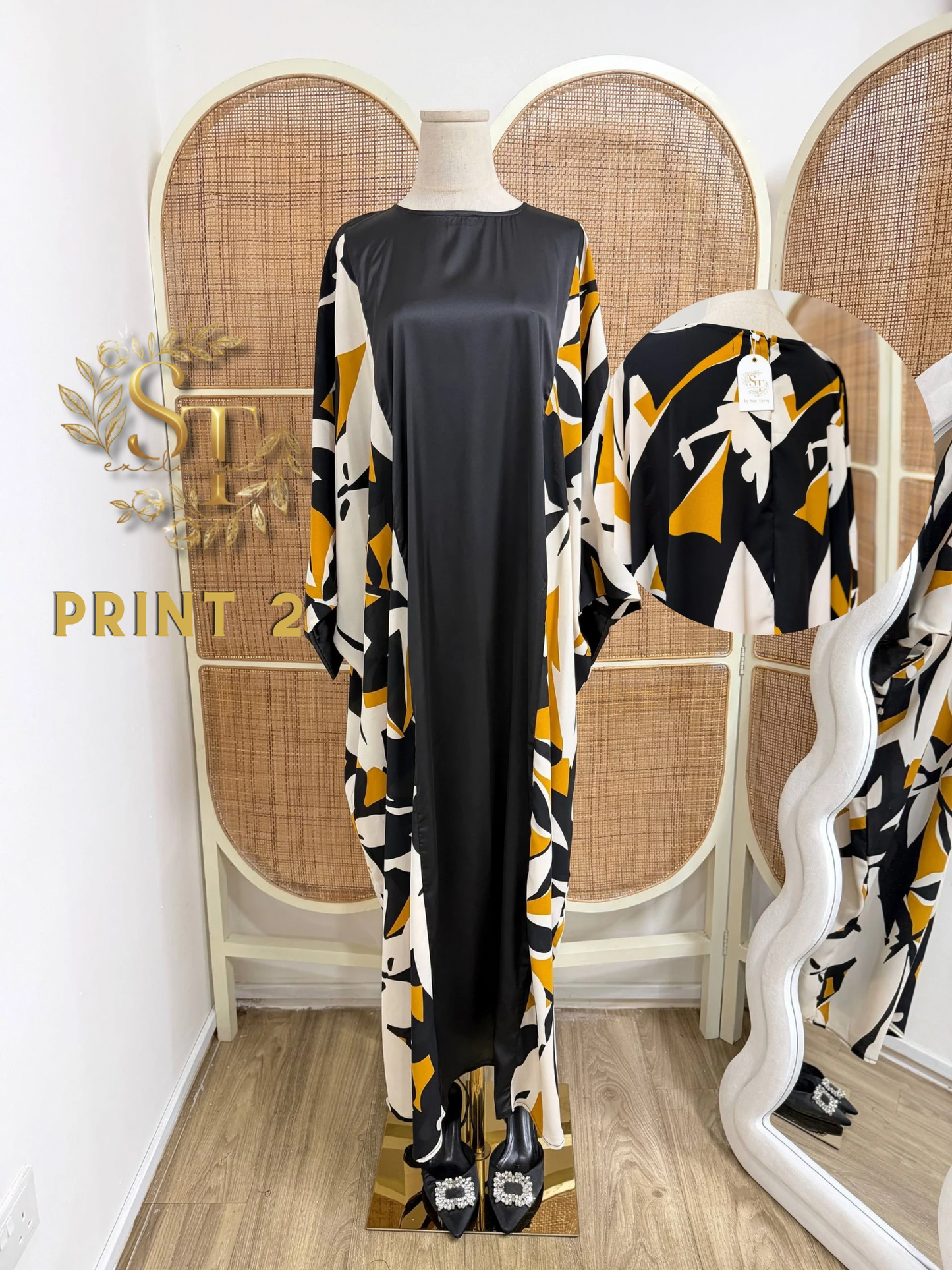 Abaya Premium Satin Silk