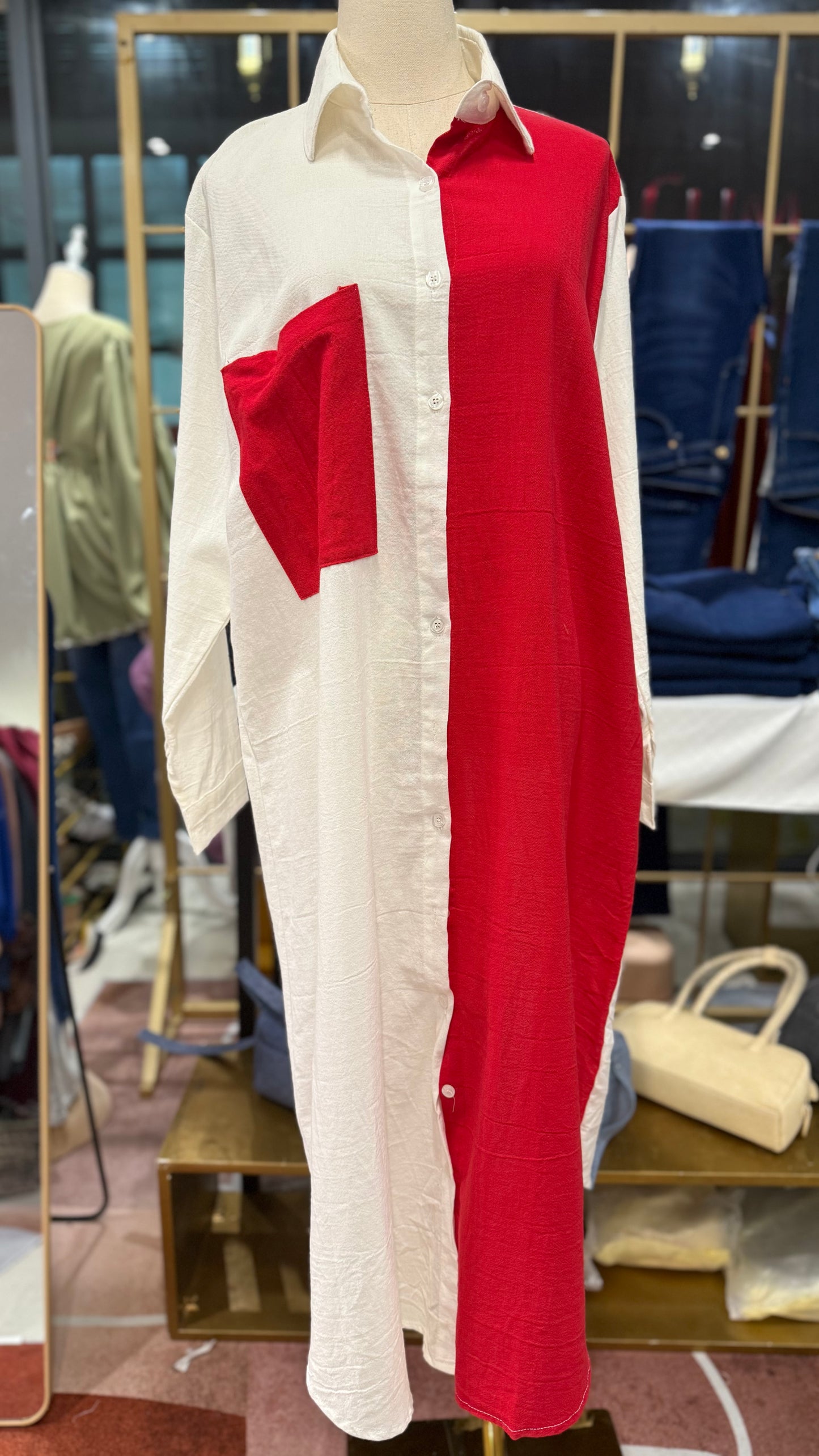 SGST Collared Long Tunic