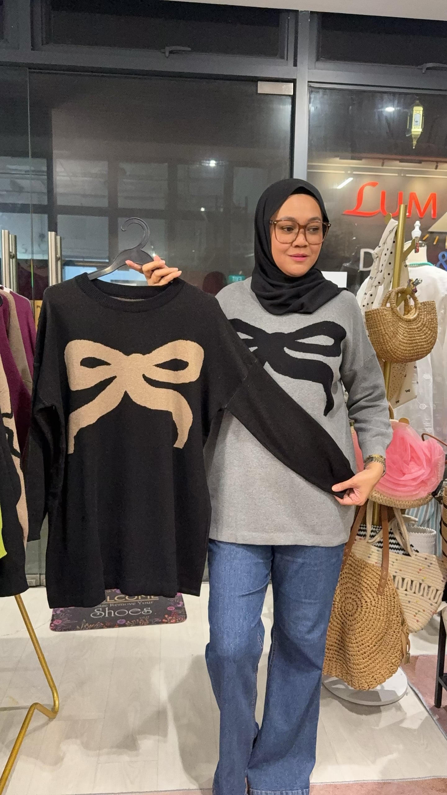 Holland ribbon knitted top