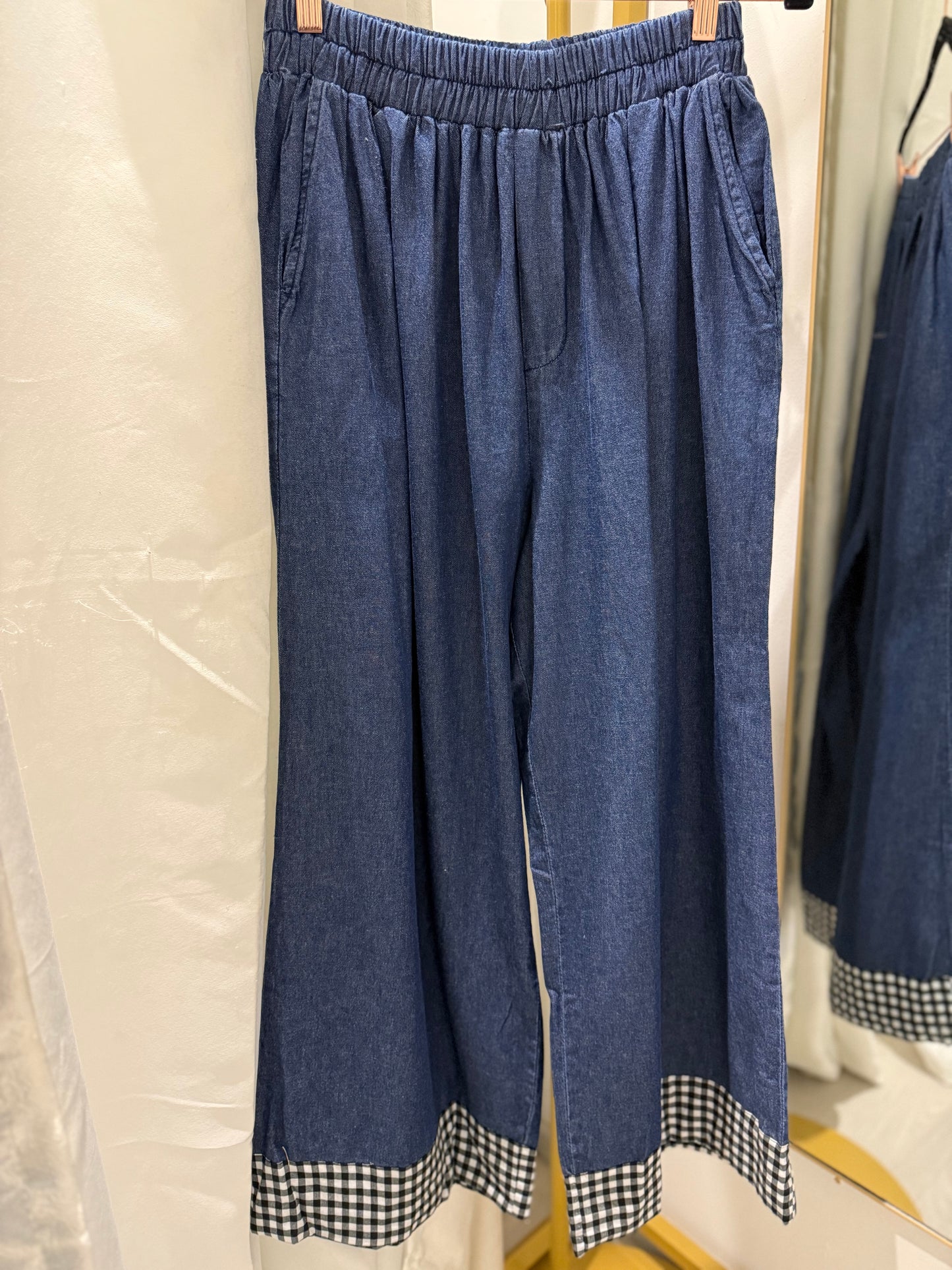 ST Jennifer Checkered Denim
