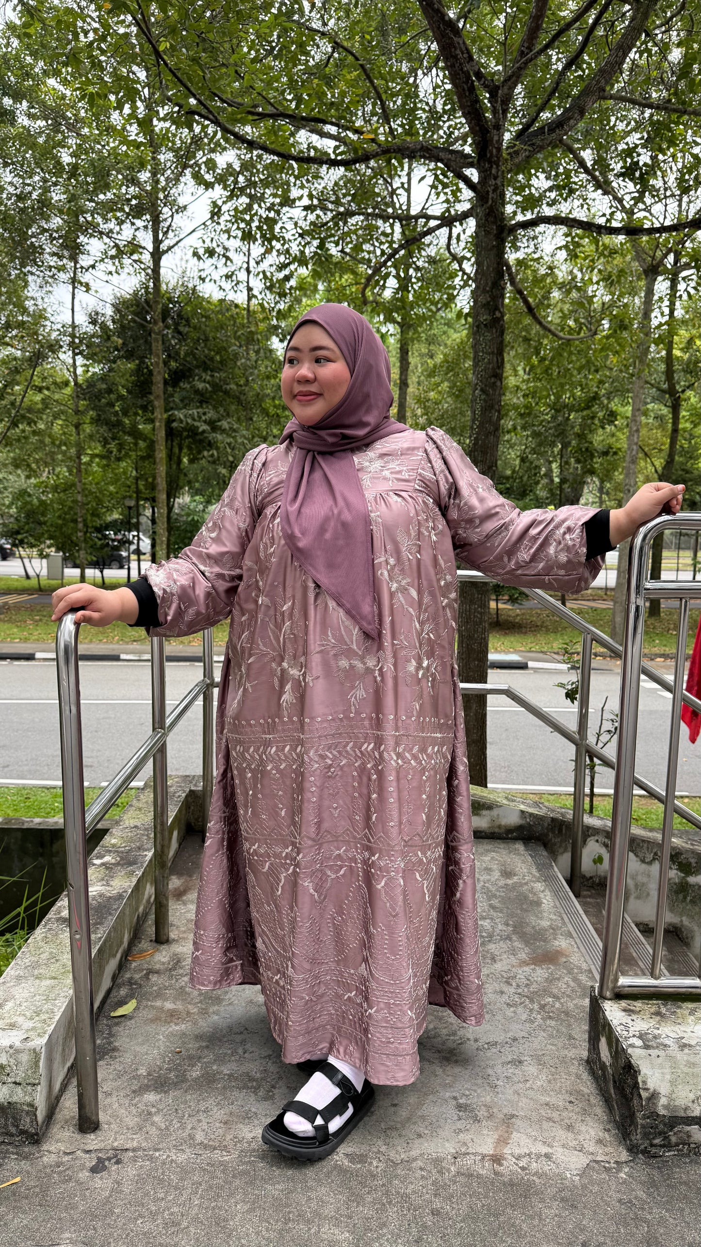 Nelly Premium Silk Dress With Lining