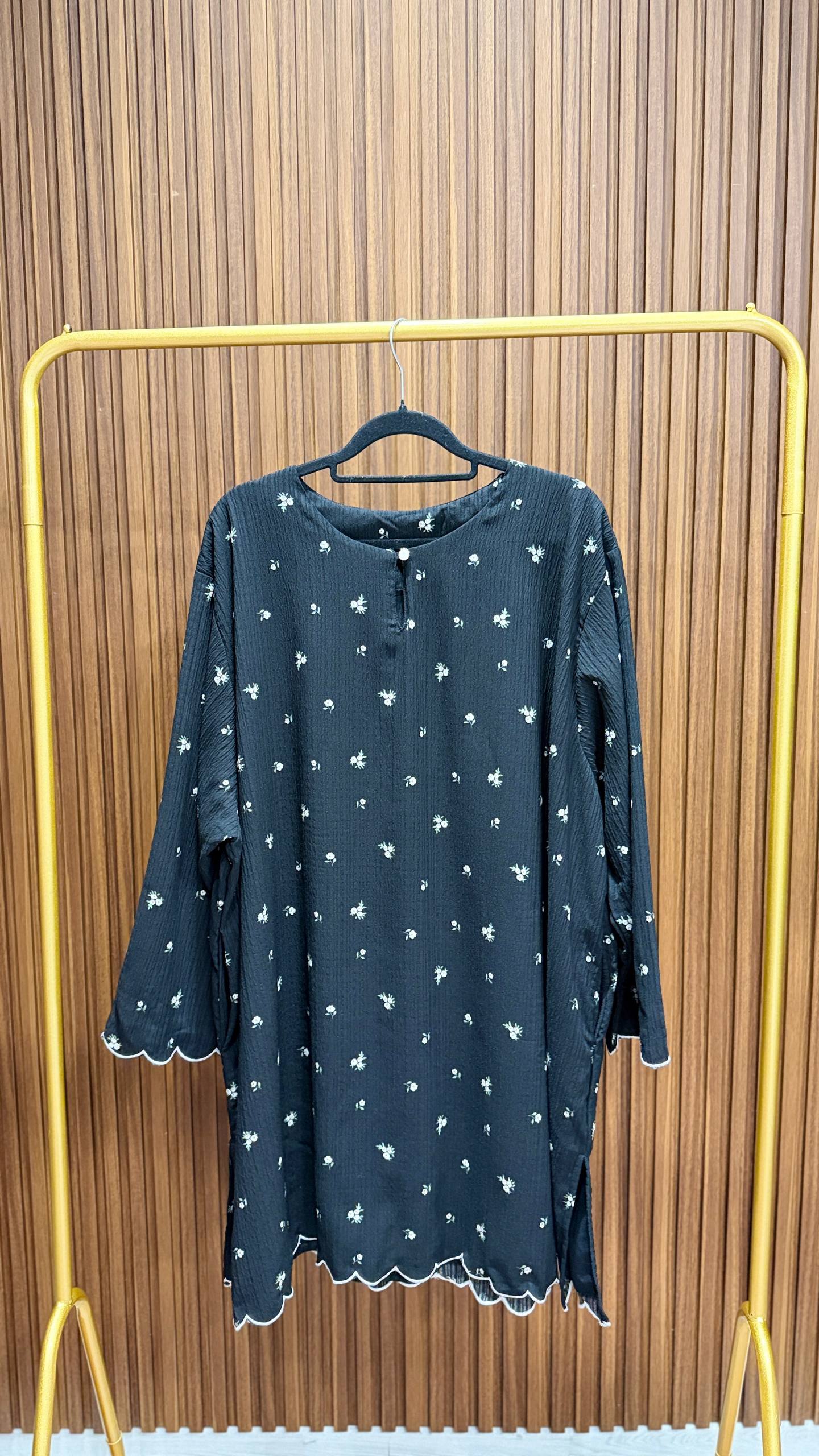 Naomi Printed Tunic Premium Crinkled