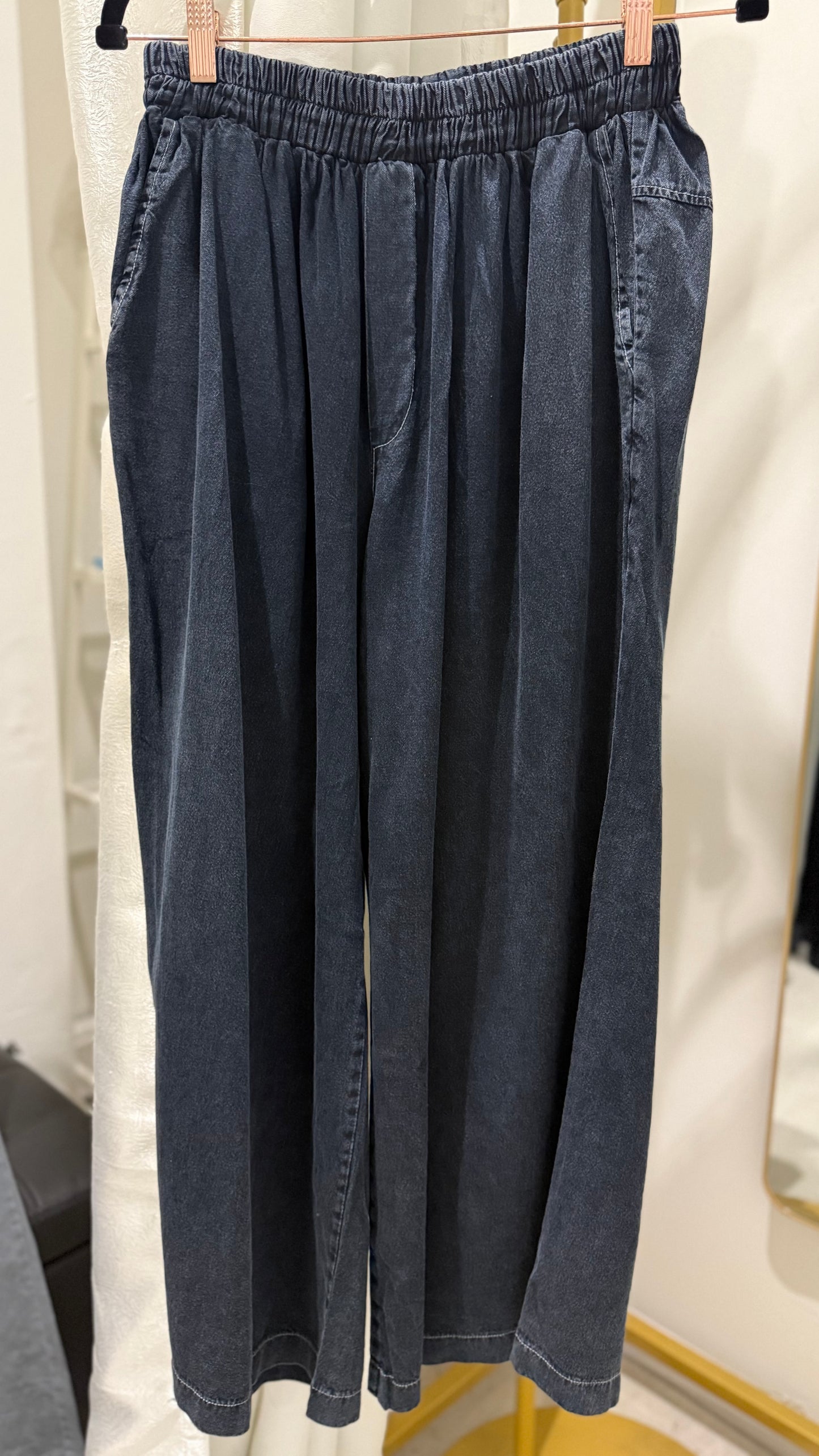 Emelyn Plain Soft denim