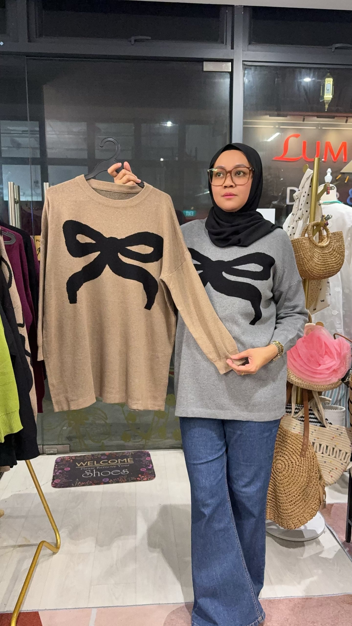 Holland ribbon knitted top