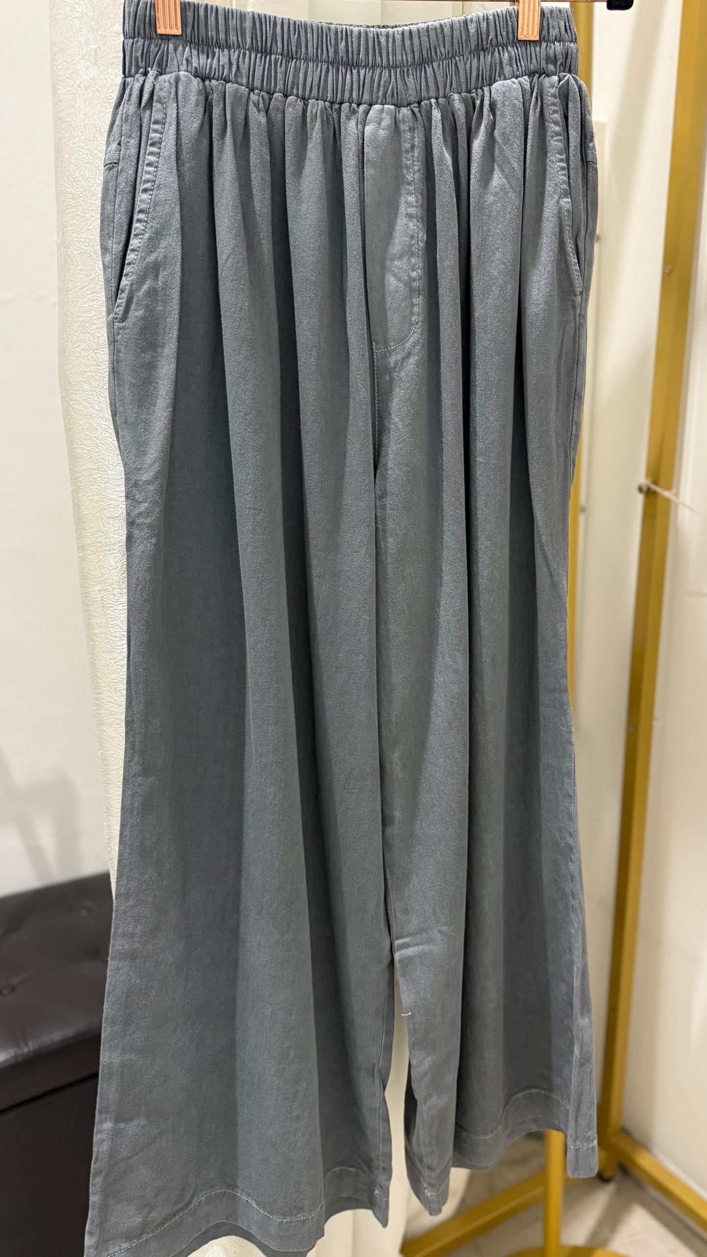 Emelyn Plain Soft denim