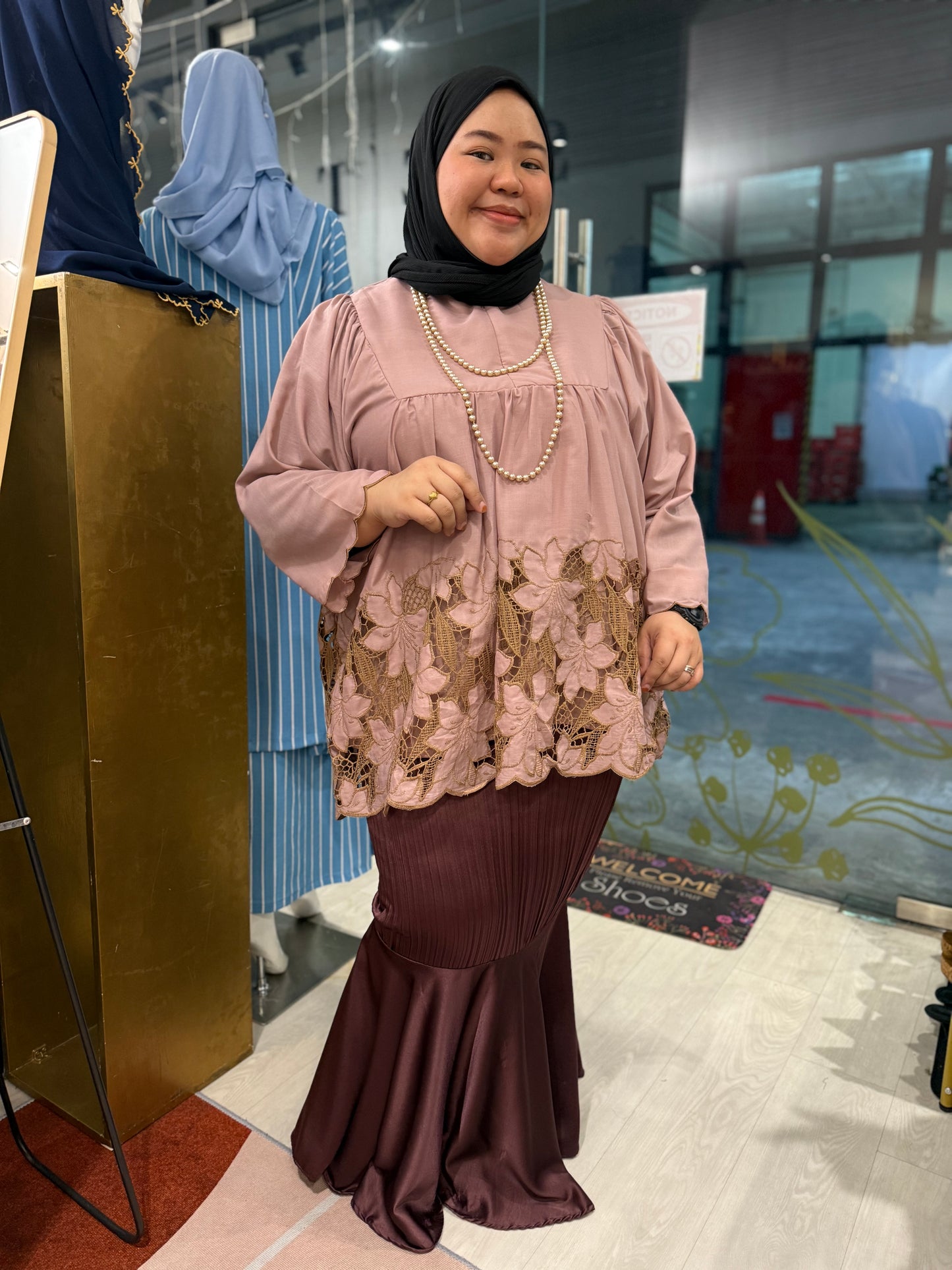 Nuha Babydoll Top