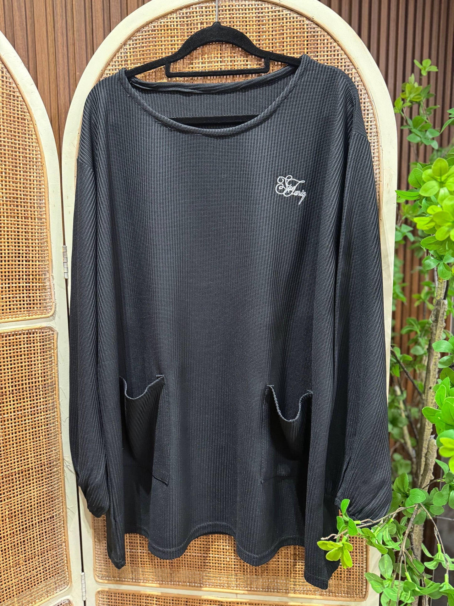 Nara Waffle Casual Top