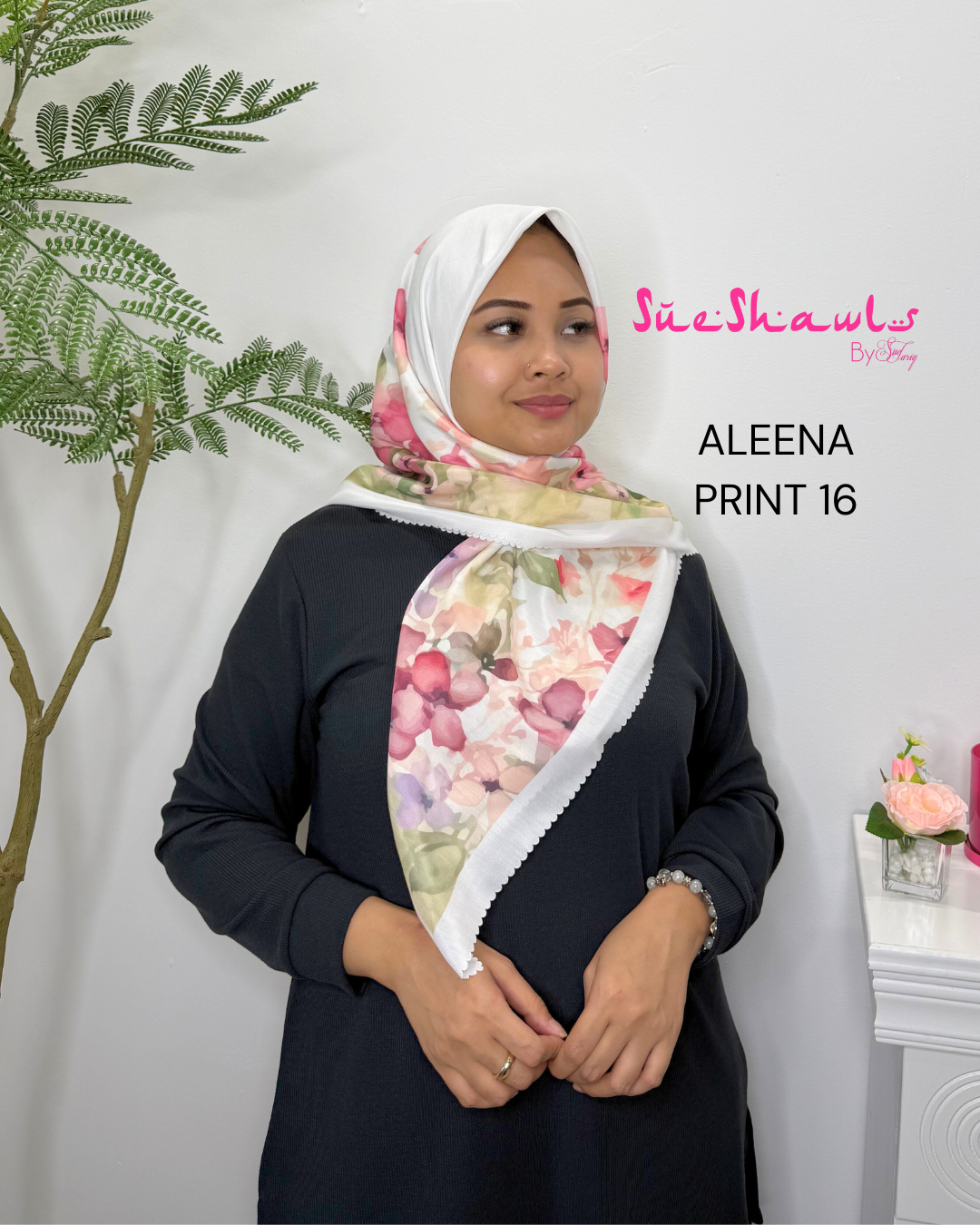 Aleena Premium cotton viole Printed Bawal
