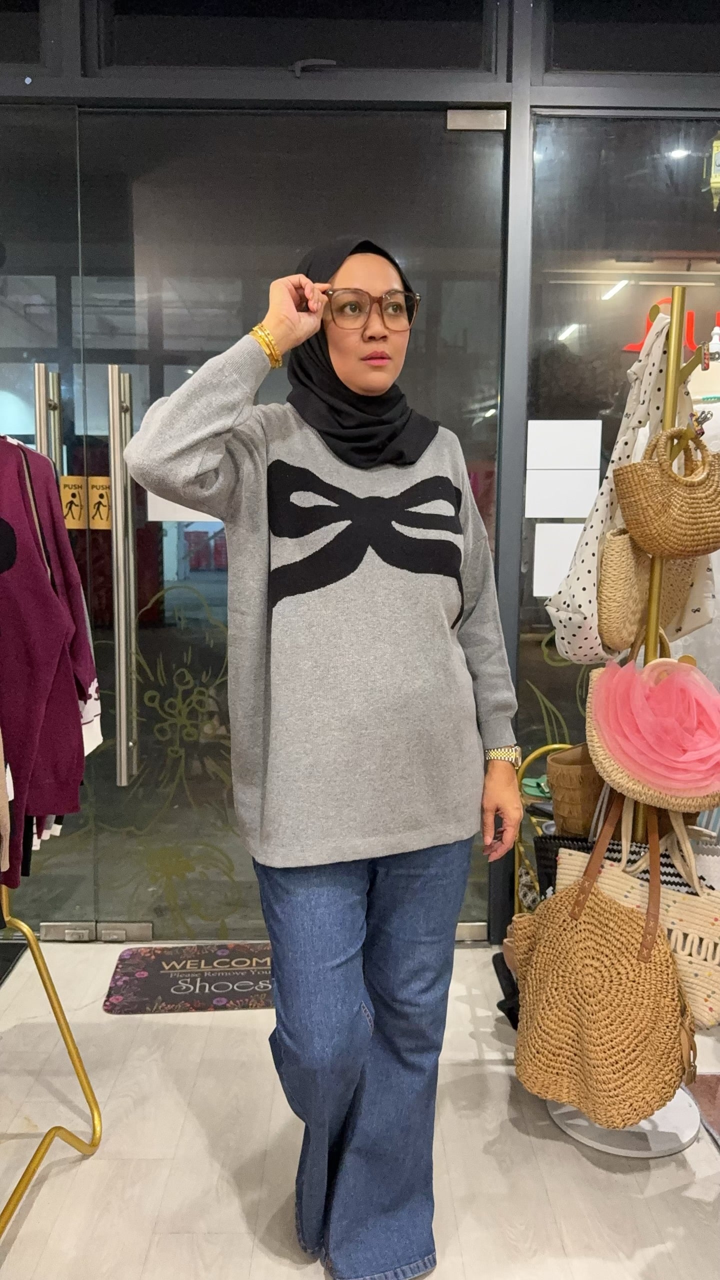 Holland ribbon knitted top