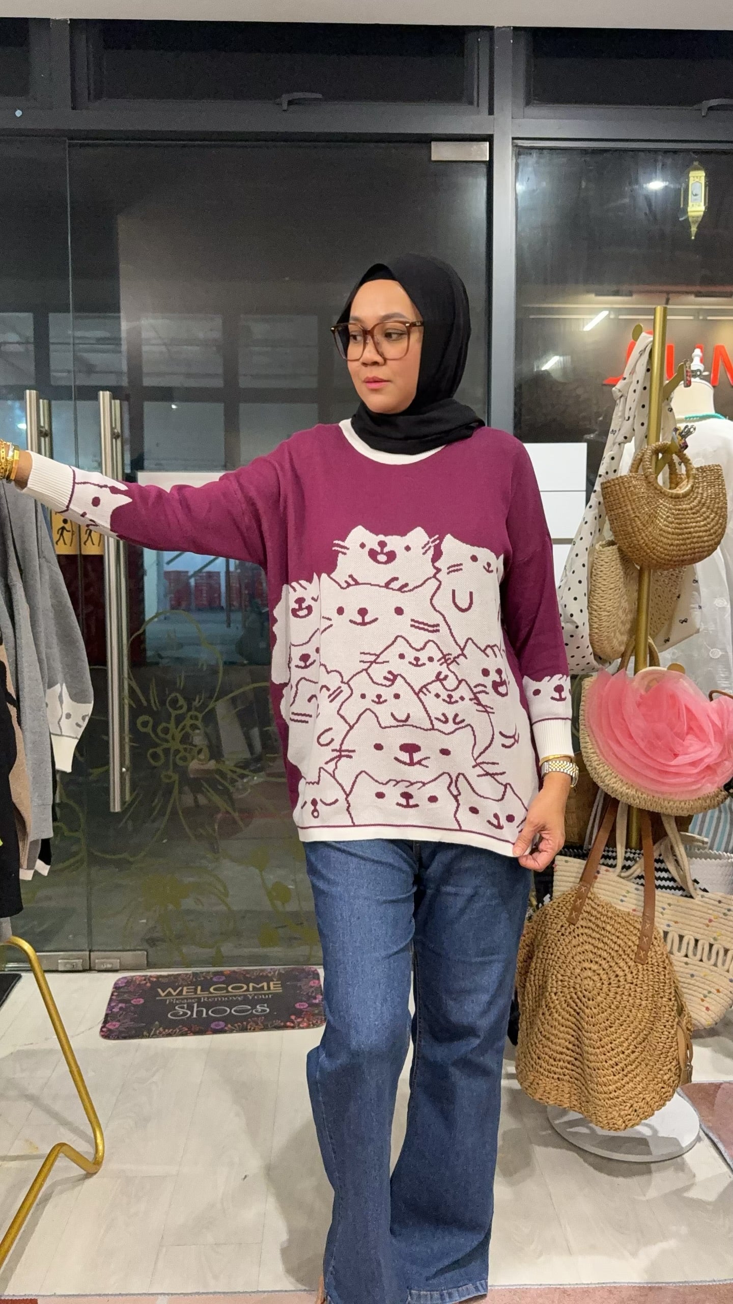 Kathy knitted top