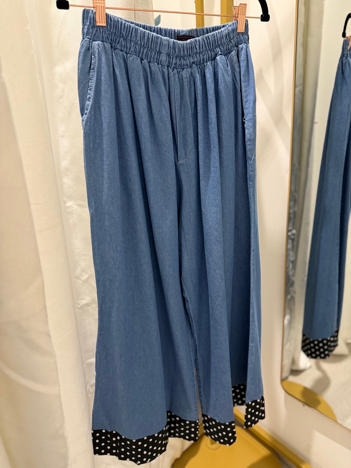 ST Coraline Polka Dot Denim