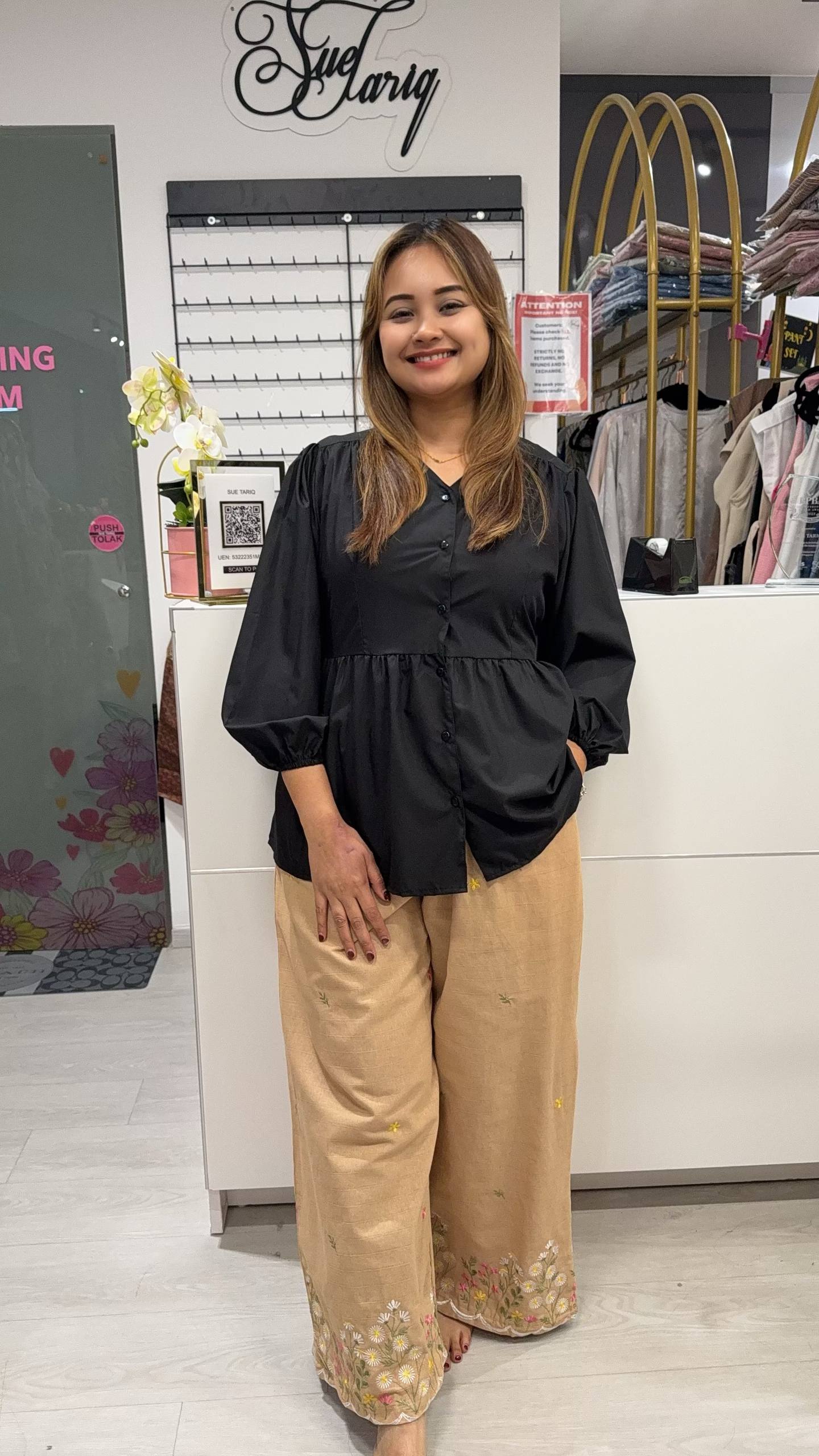 Arlie Embroided Pants
