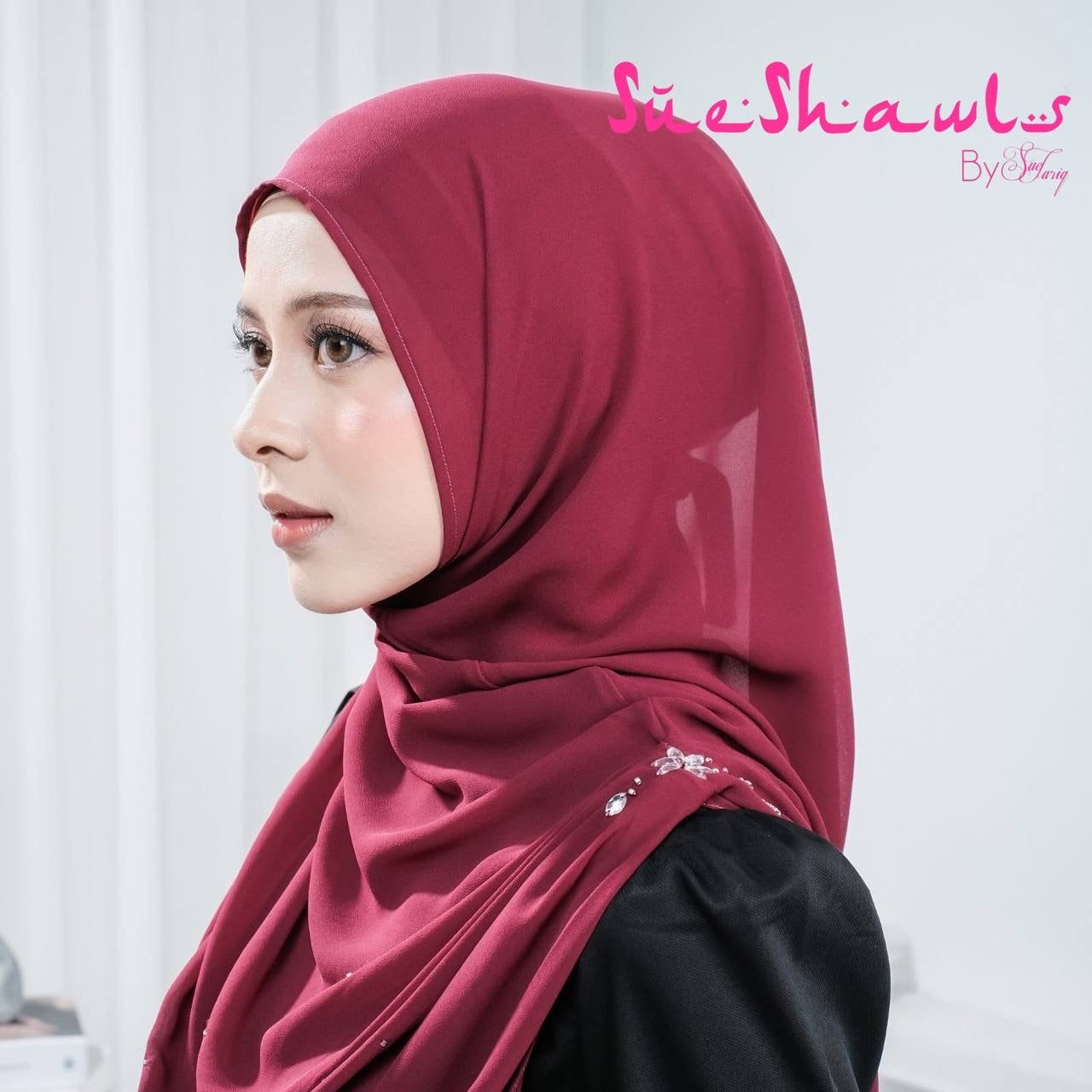 Zahra Diamond Twist Shawl