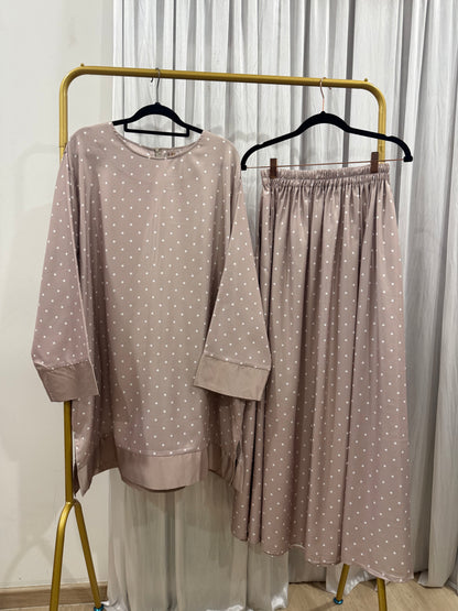 Gracie Polka Dot Skirt Set