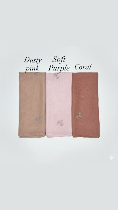 Fitri Bawal Bling Leaf Design