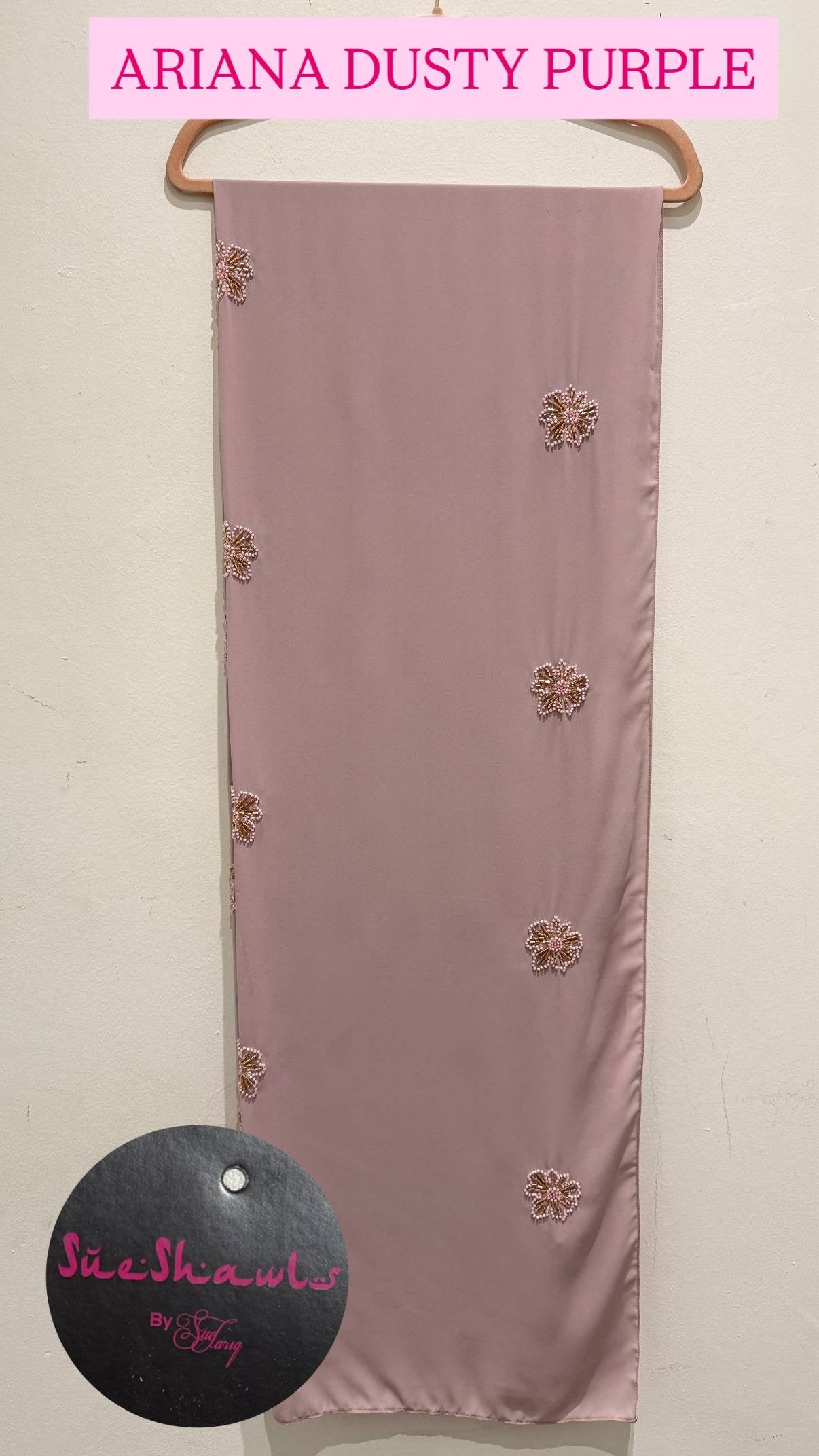 Ariani shawl with beading