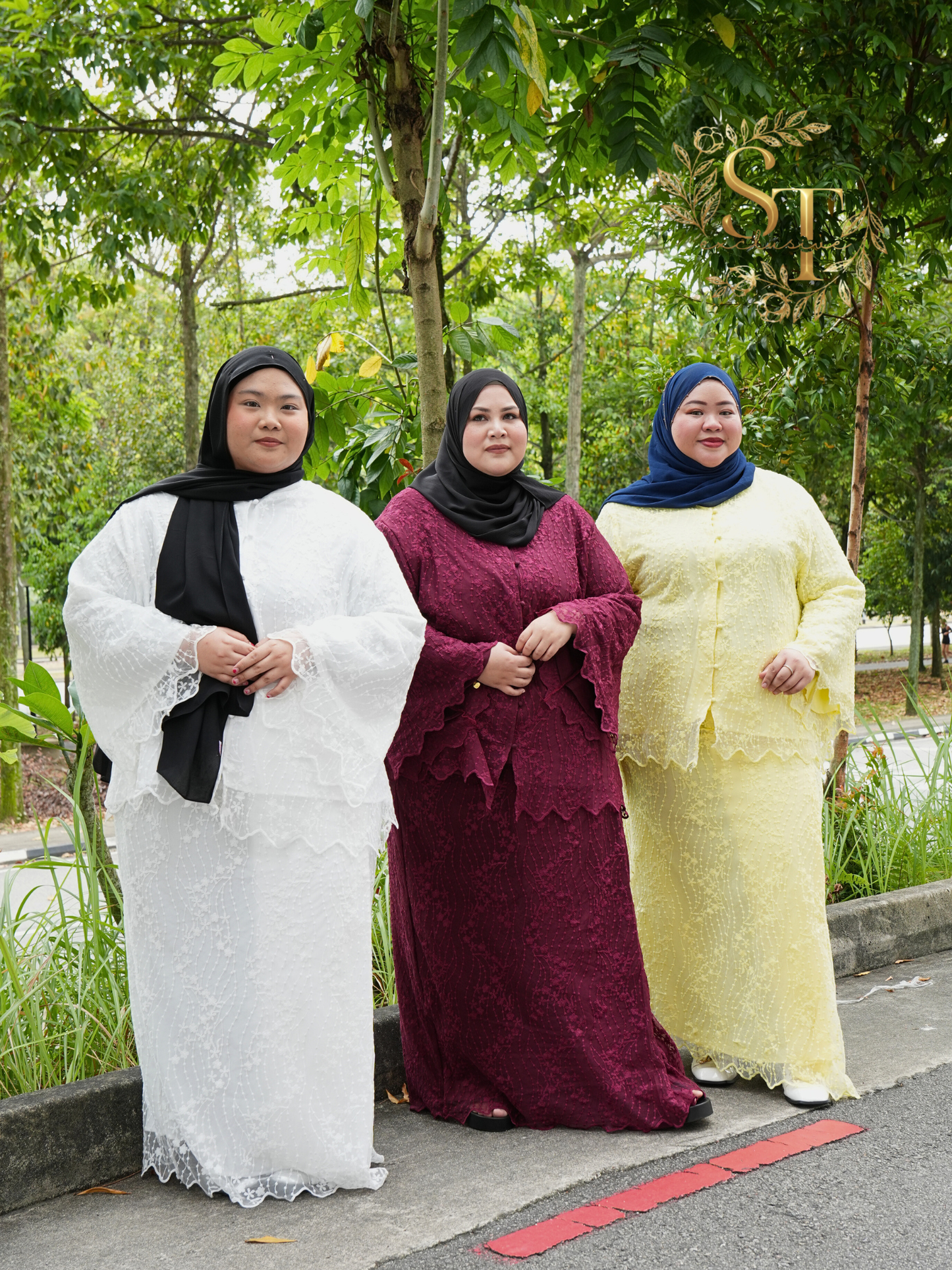 Arifah Skirt Set Plus Size