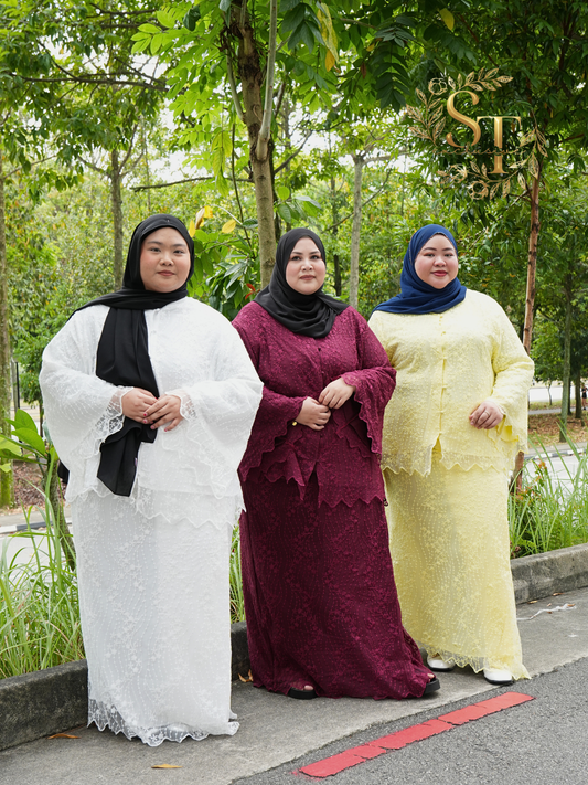 Arifah Skirt Set Plus Size