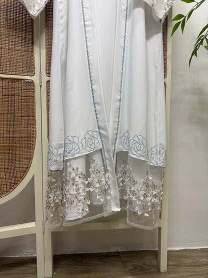 Elisya Lace 2-piece Abaya Dubai
