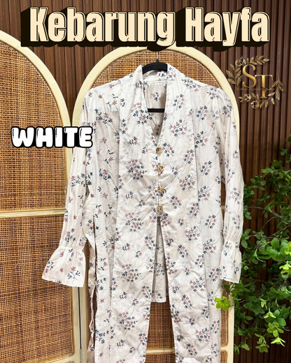 Kebarung Hayfa Premium Cotton Tie-back Top