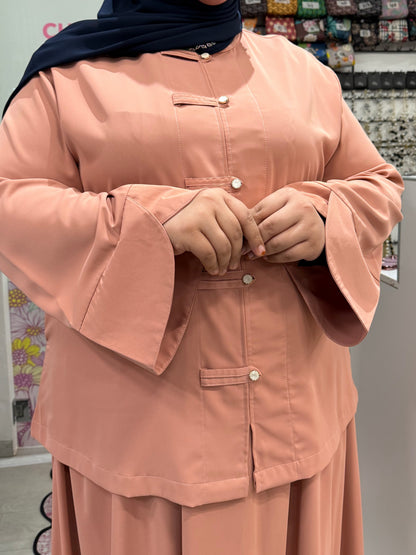 Yumi Cheongsam Barbara Silk Skirt Set