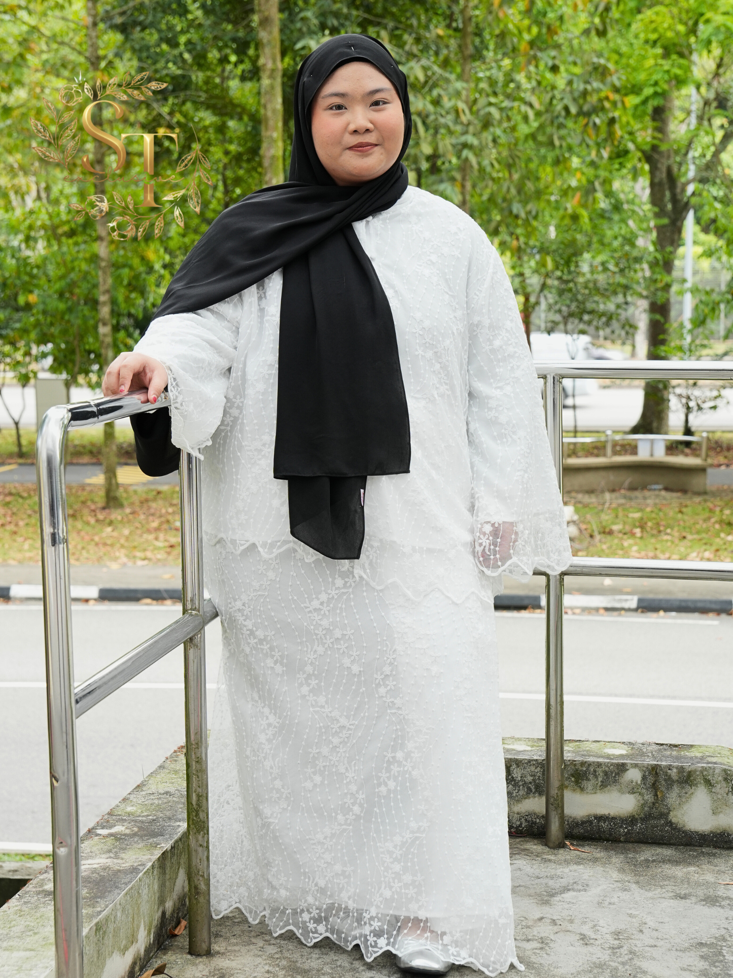 Arifah Skirt Set Plus Size