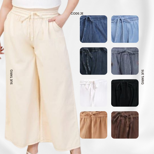 Soft Jeans Wide Leg #JE