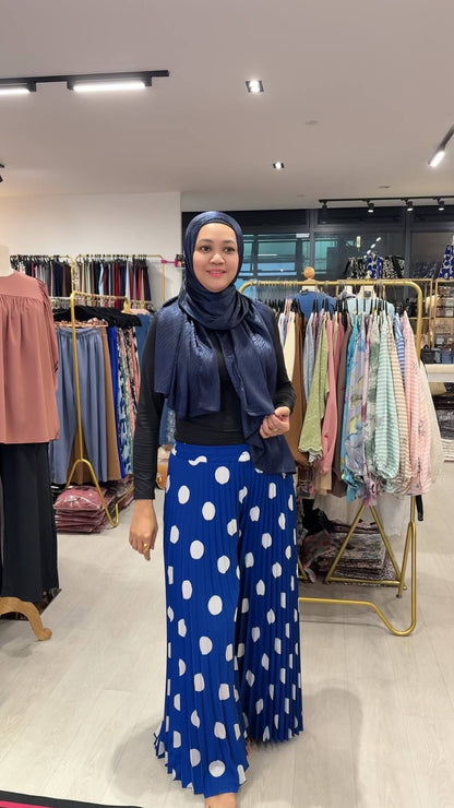 Bonita Pleated Polka Dot Pants