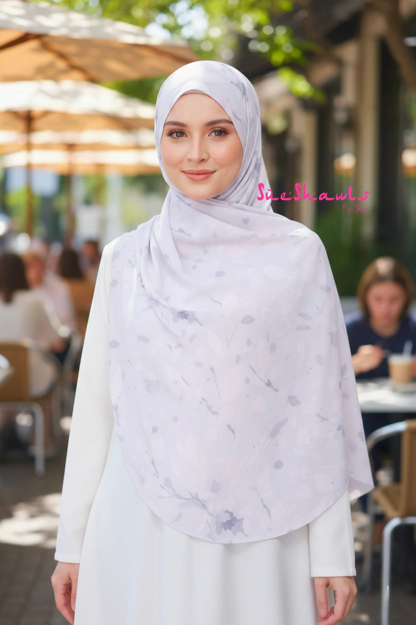 Marissa Premium Diamond Chiffon Shawl