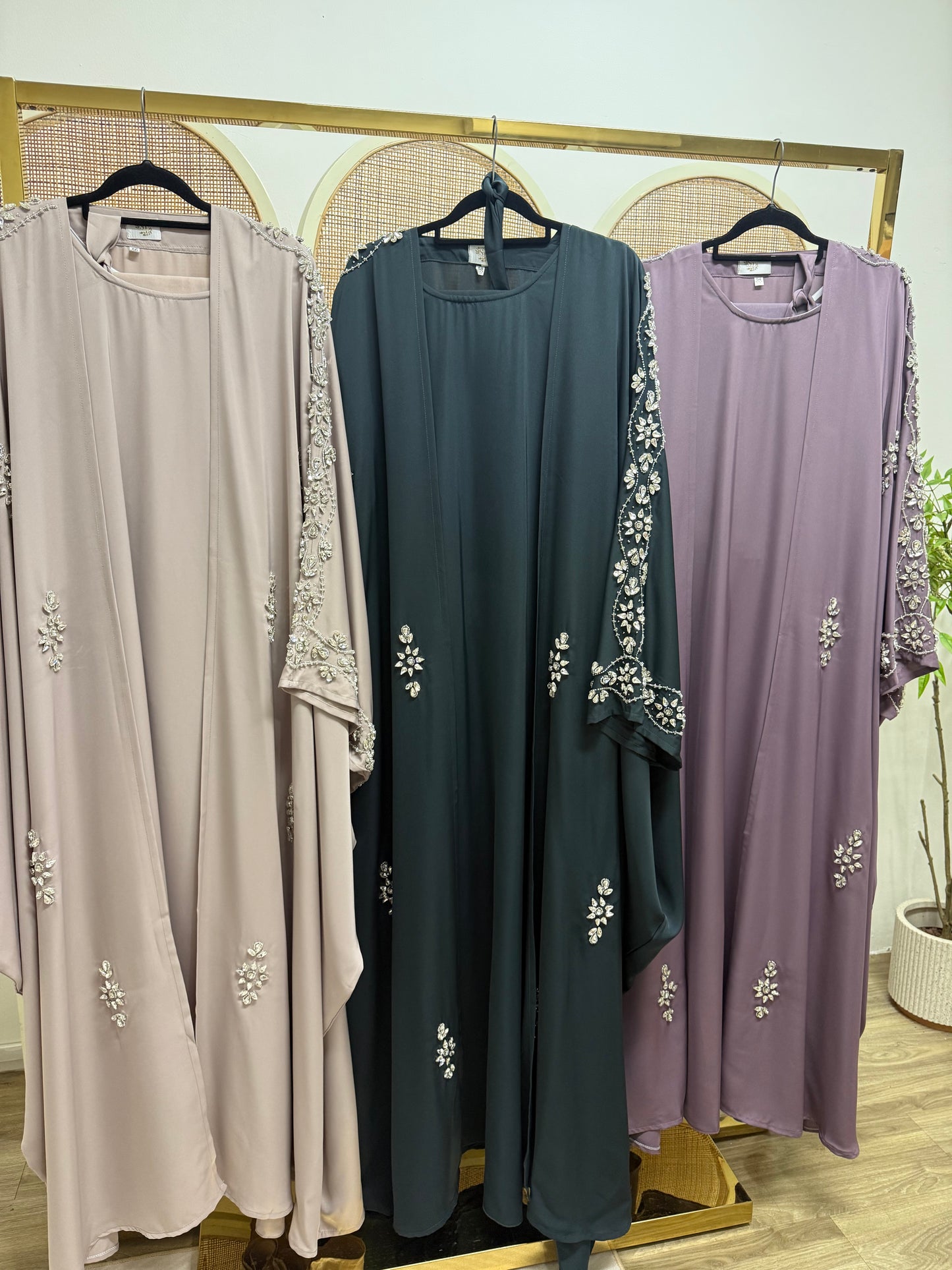Abaya 2-piece Haya Bling