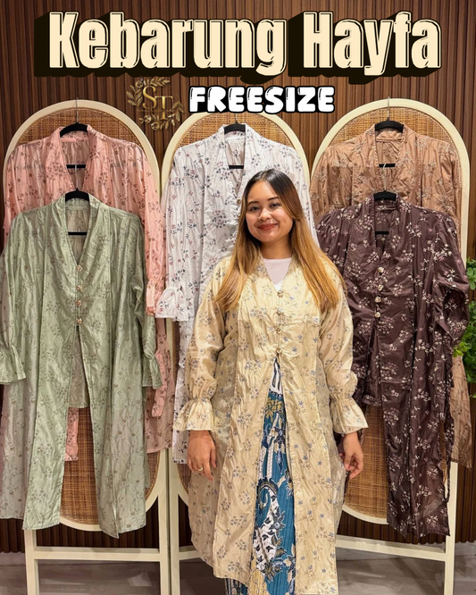 Kebarung Hayfa Premium Cotton Tie-back Top