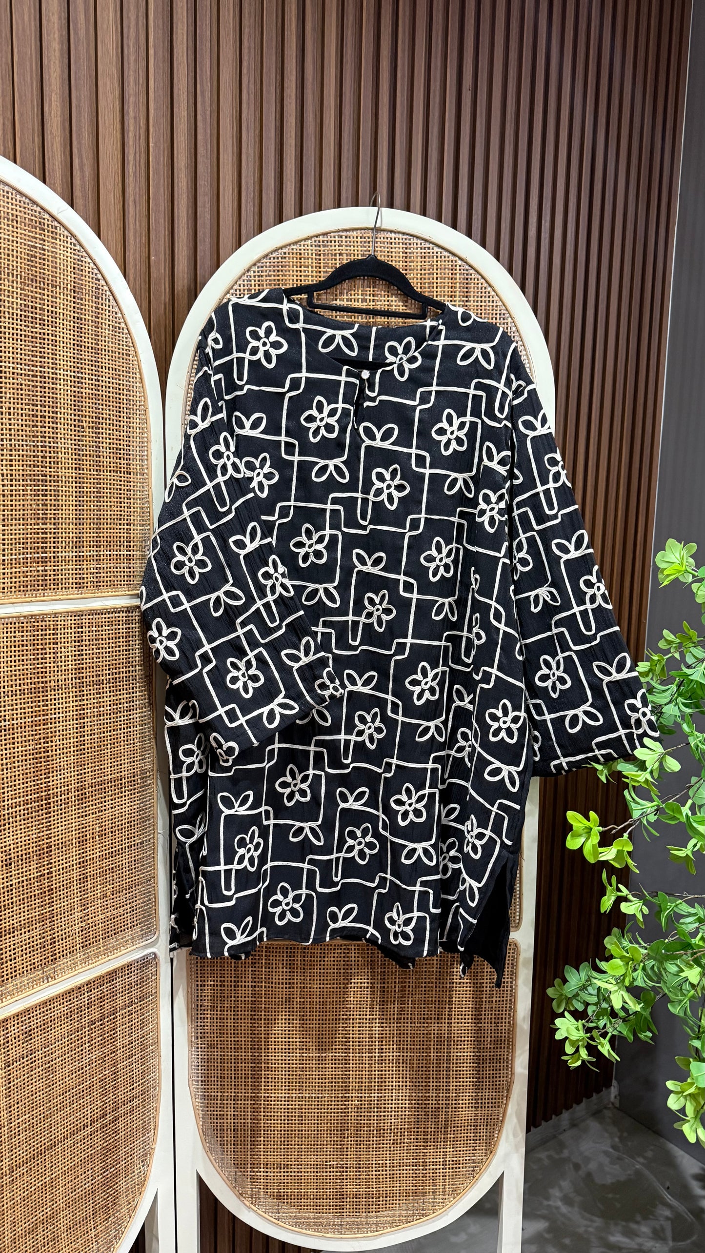 Adinda Cotton Eyelet Tunic