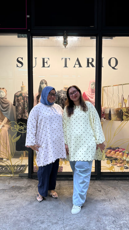 Nur Ribbon Tunic Baby Curduroy