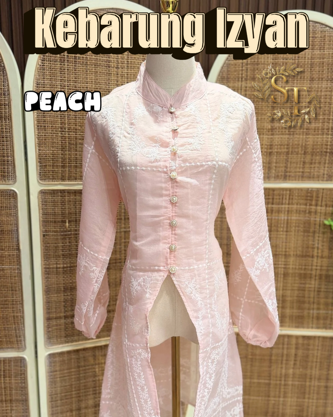 Kebarung Izyan Tie-back Top