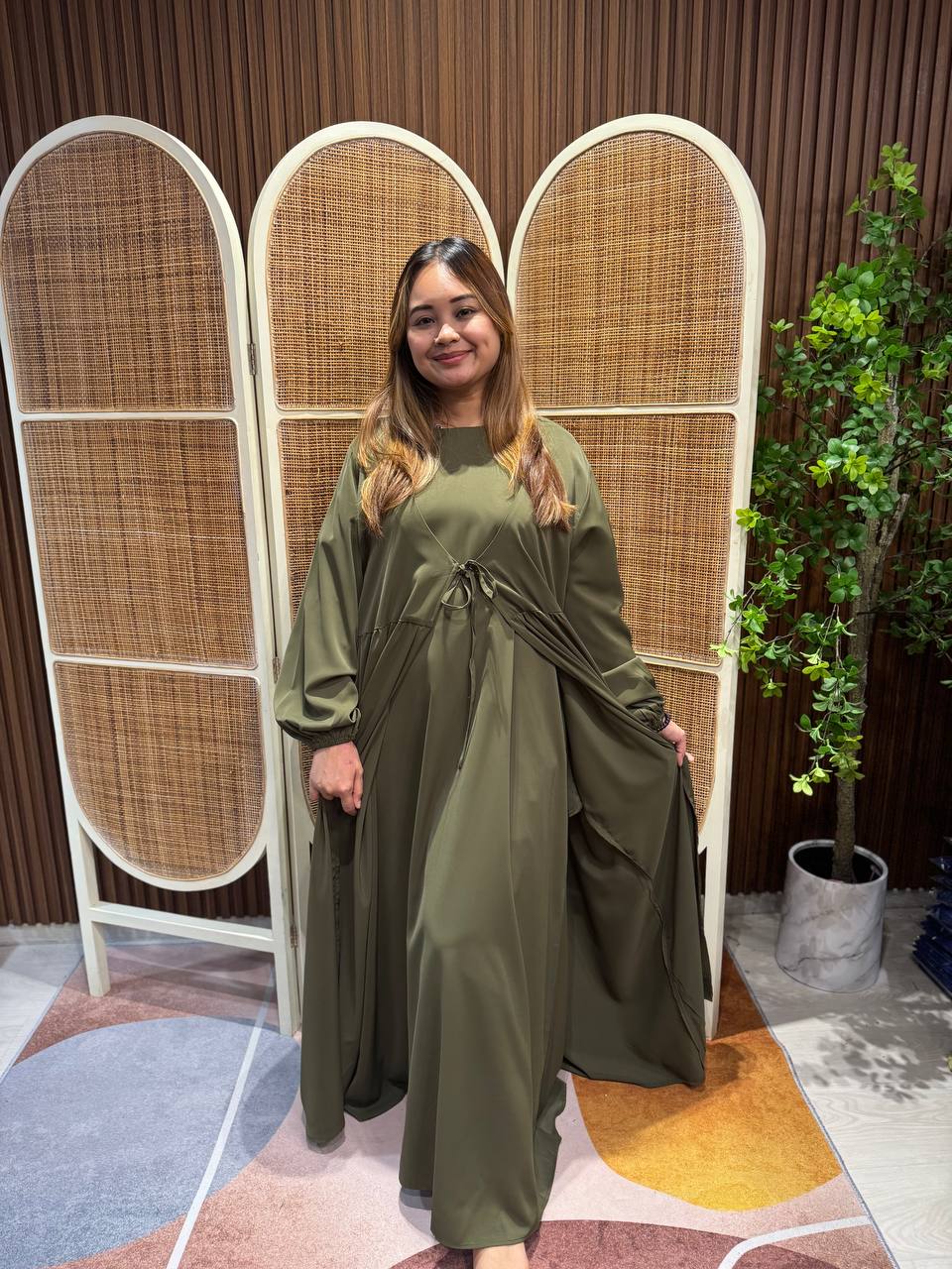 Casendra Barbara Silk 2-piece Dress