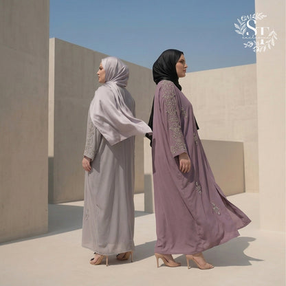 Abaya 2-piece Haya Bling