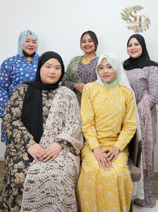 Kurung Klasik Bercorak