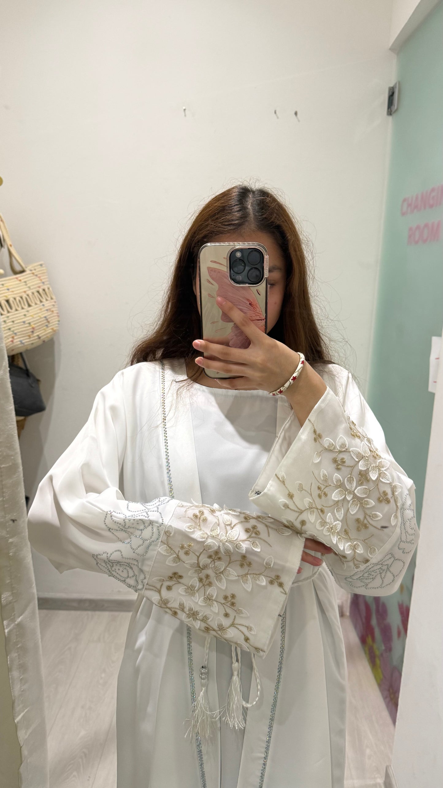 Elisya Lace 2-piece Abaya Dubai