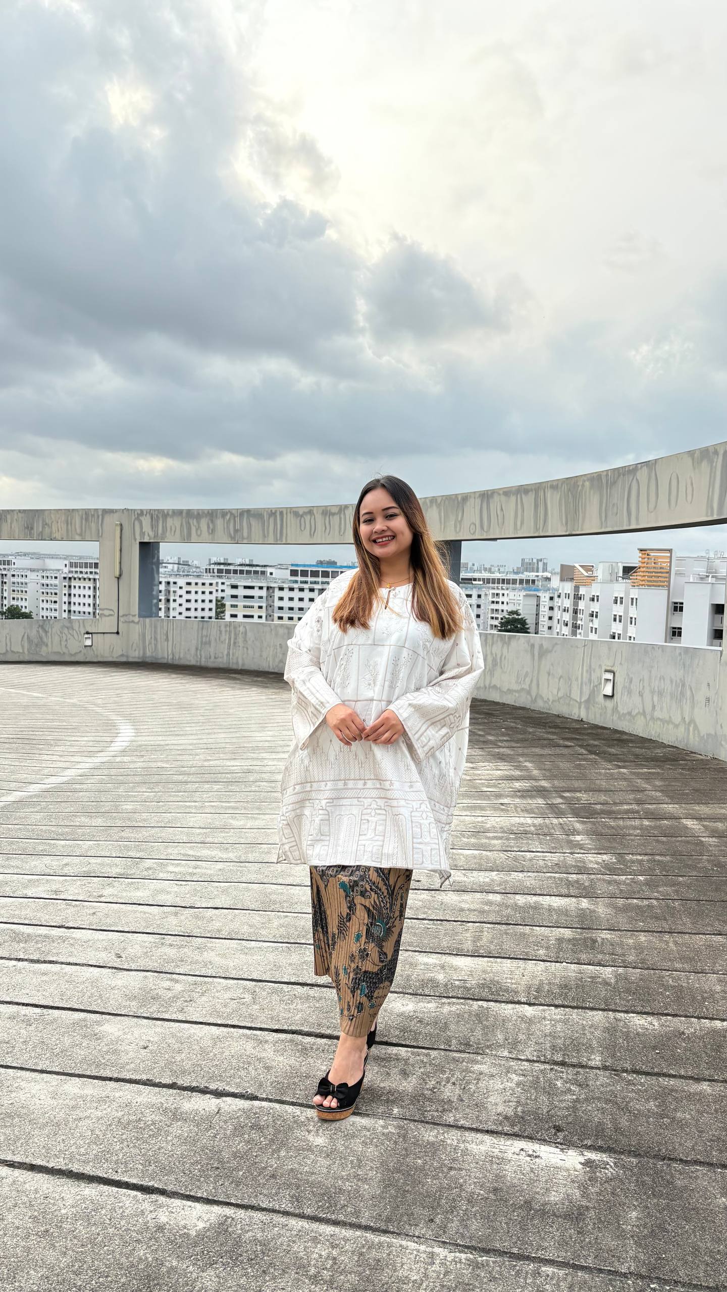 Sofea Tunic Premium Armani Silk