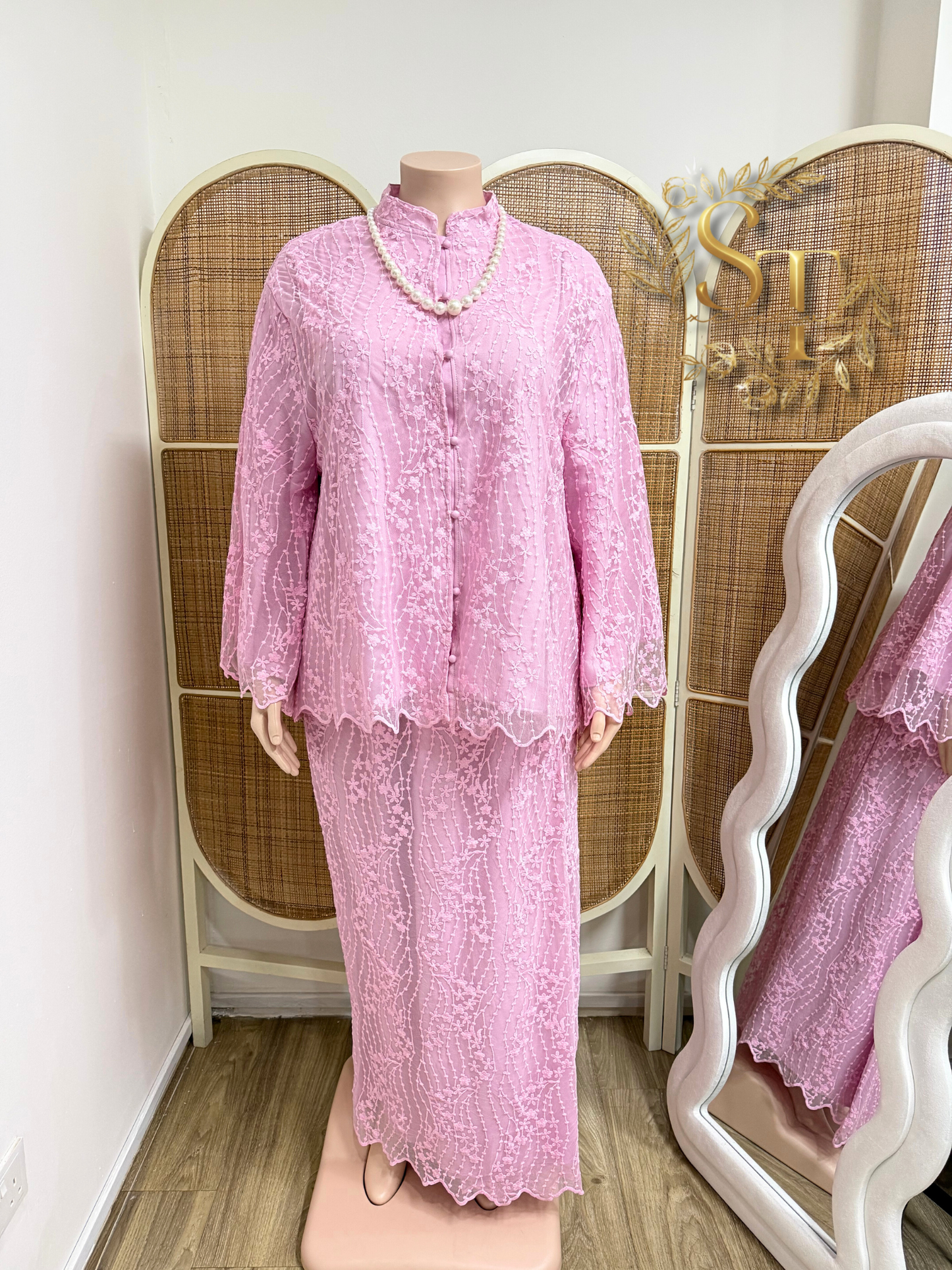 Arifah Skirt Set Plus Size