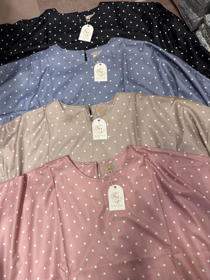Gracie Polka Dot Skirt Set