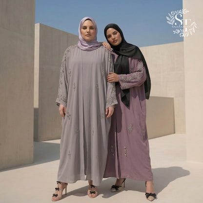 Abaya 2-piece Haya Bling