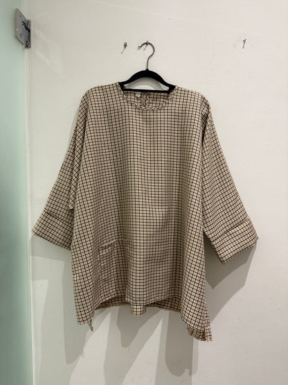 Fiora Opah Checkered Front Pocket