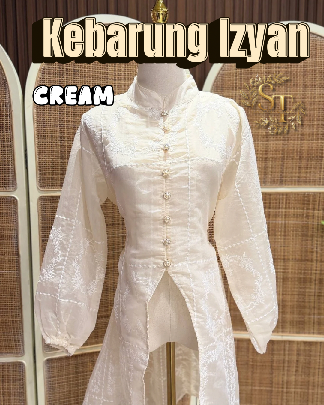 Kebarung Izyan Tie-back Top