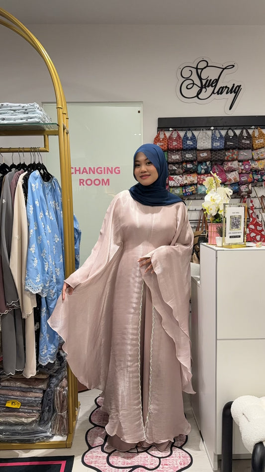 Abaya Naura 2 Piece Dress Dubai Series