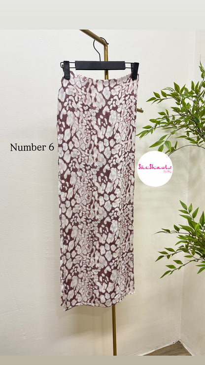 Sufya Leopard Print Modal Shawl