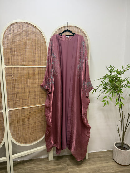 Abaya Alwiyah 2-piece Bling Dubai