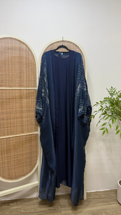 Abaya Alwiyah 2-piece Bling Dubai