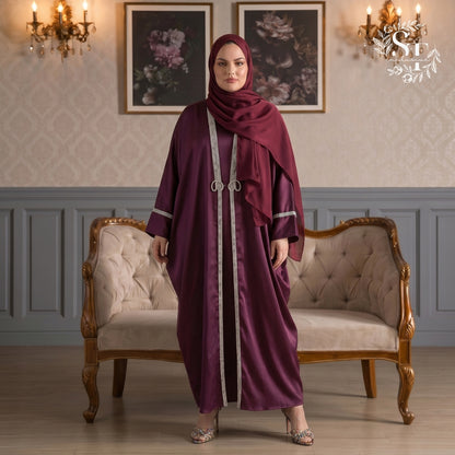 Abaya 2- piece Noureen Dubai Series